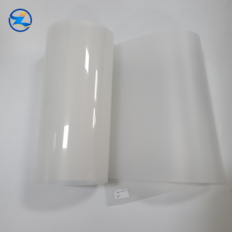 natural color PP film jumbo roll production