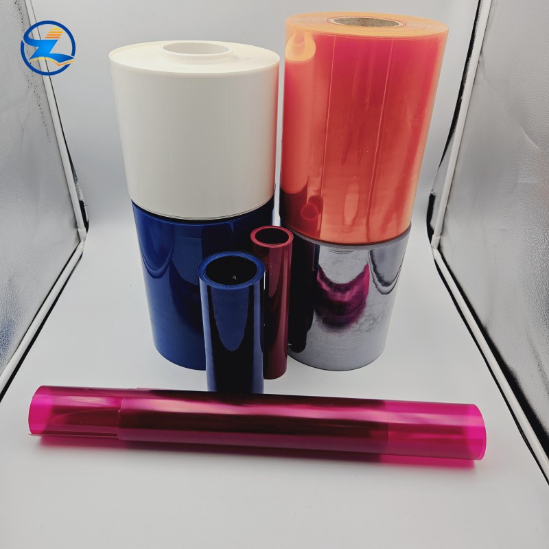 Eco-Friendly Custom Size PVC Film Roll, High Gloss Matte Embossed Vinyl Film with Chemical Corrosion Resistance for Furniture Automotive Advertising