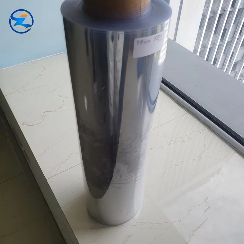 Food Grade RPET Film with good transparency for vacuum thermoforming