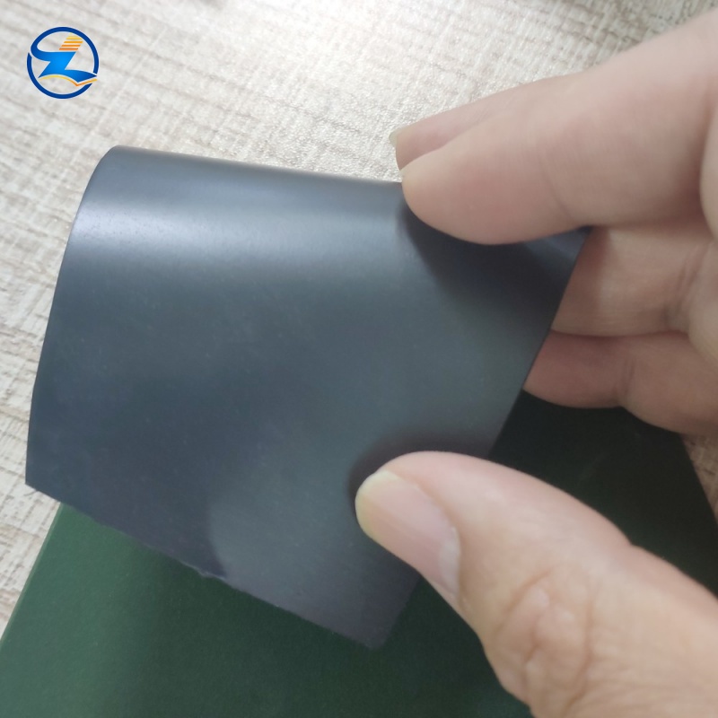 0.25mm PS flocked film with Green, Blue, or Purple Flocking sheet