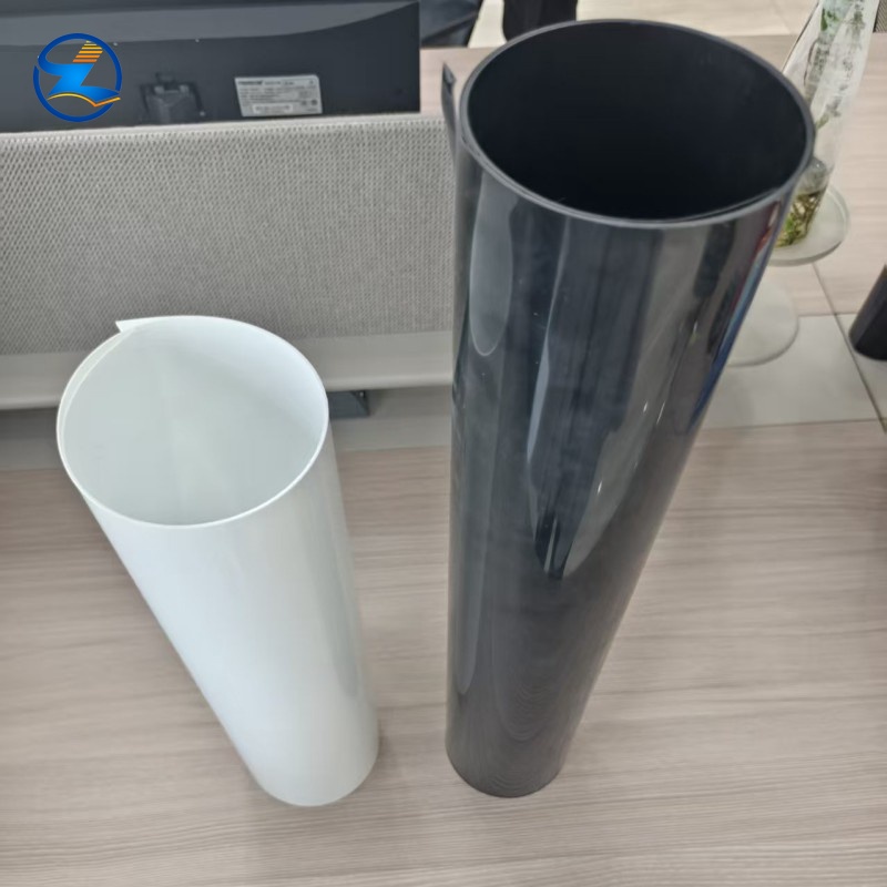 Black & White HIPS Film Roll High Impact Resistance Modified PS Film for Export Wholesale
