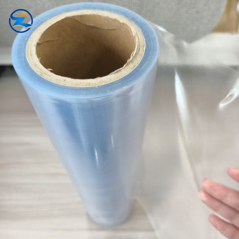 Soft PVC Film-005 Blue tinted transparent PVC soft film for stationery