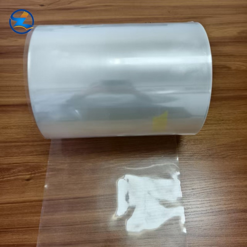 PVC Cling Film-006 Clear PVC Shrink Film for Shrink Sleeve