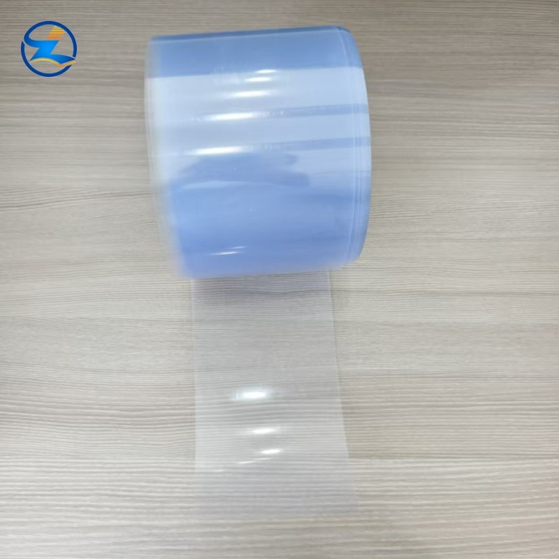 Blue tinted PVC rigid film-005 Transparent PVC Film Thermoforming PVC Rigid Plastic Roll