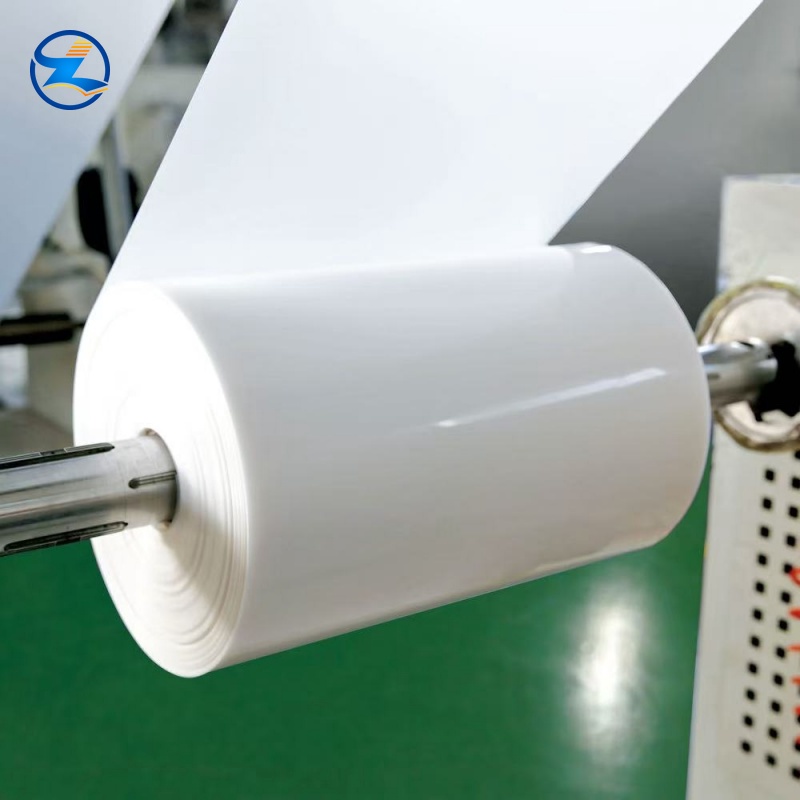White PP Plastic Sheet Roll