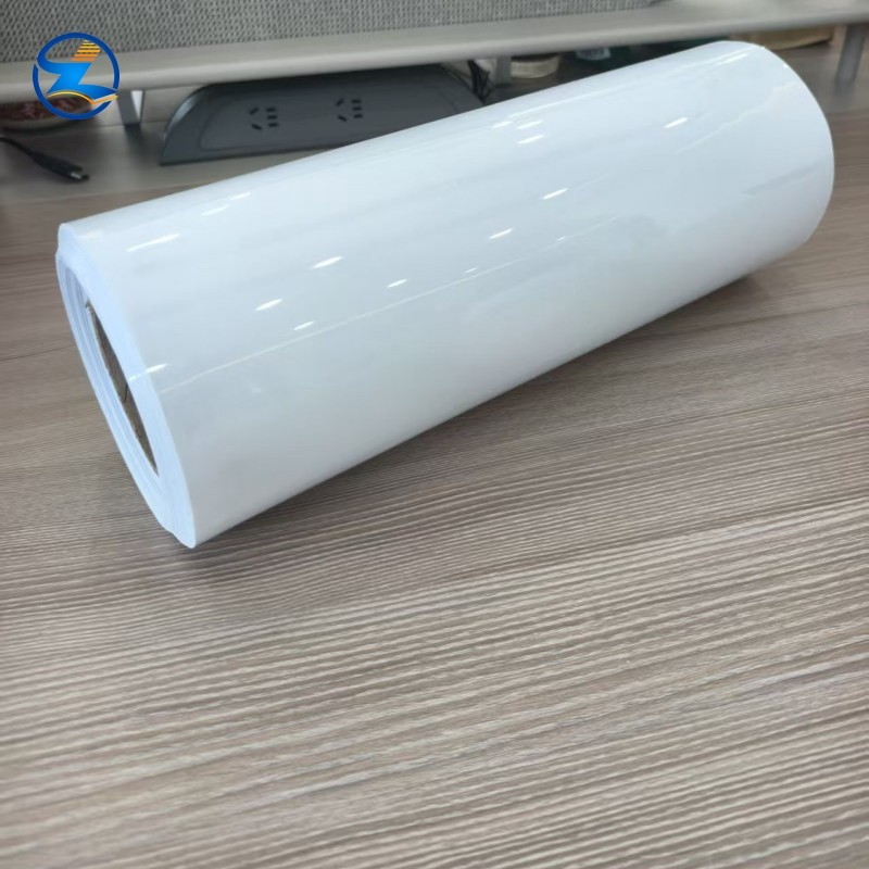White PET Rigid Film-002 White PET Rigid Plastic Film for Card