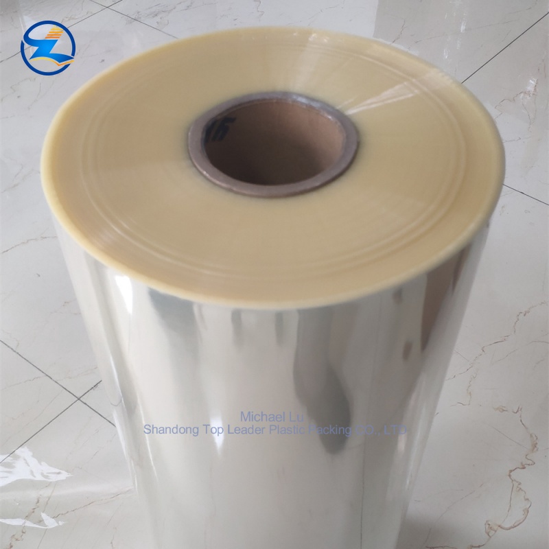 40 microns Transparent pvc blown film heat shrinking film