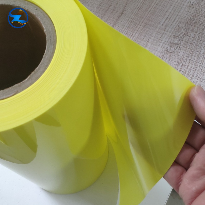 pvc rigid film pearl lemon color 90gsm pvdc-(1)