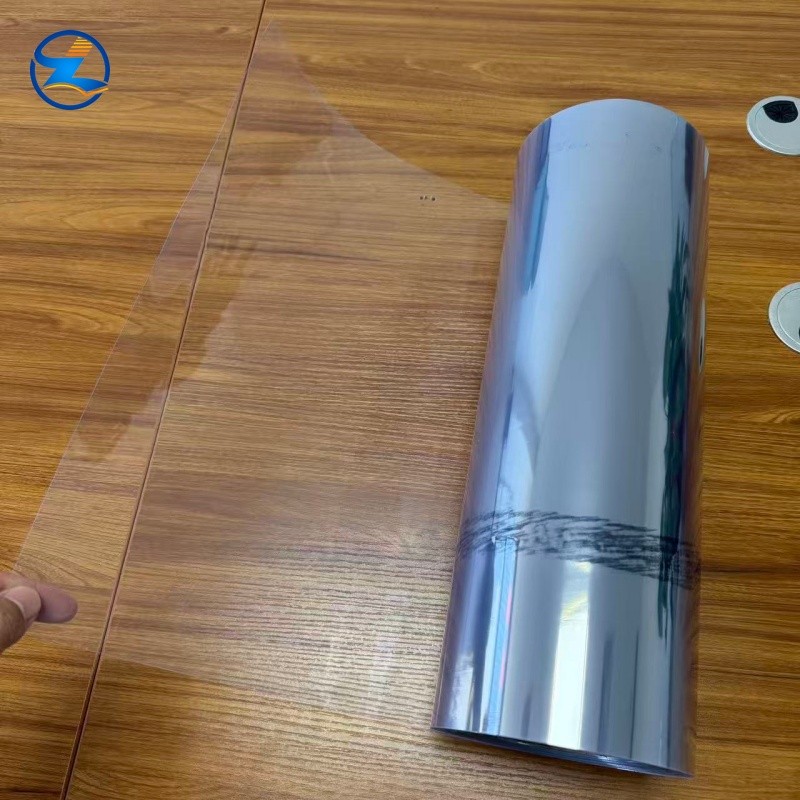 Transparent PVC pharmaceutical sheet