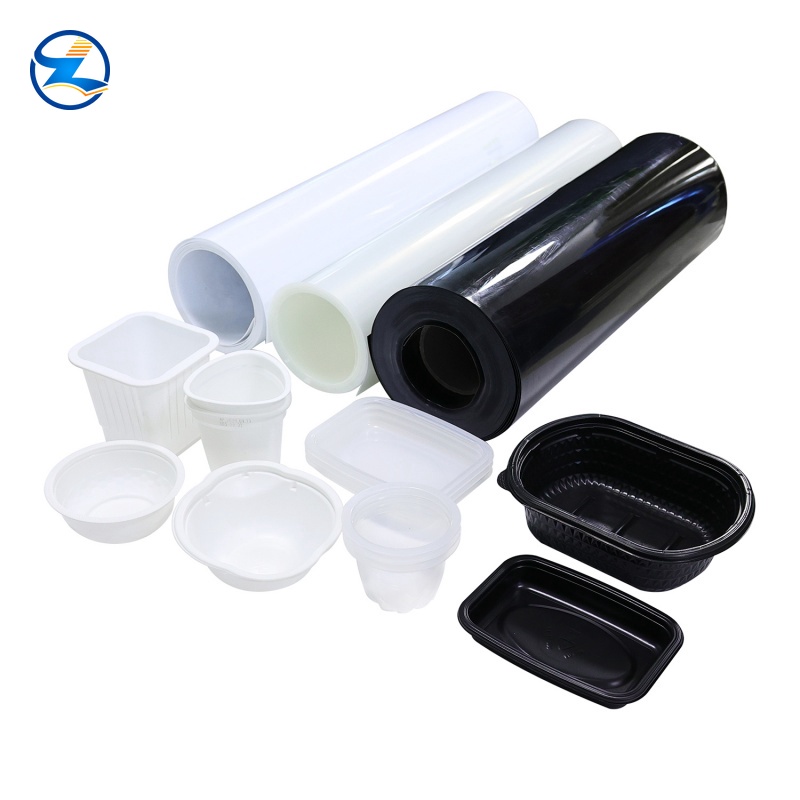 Food-grade thermoforming materials Black PS (polystyrene) rolls