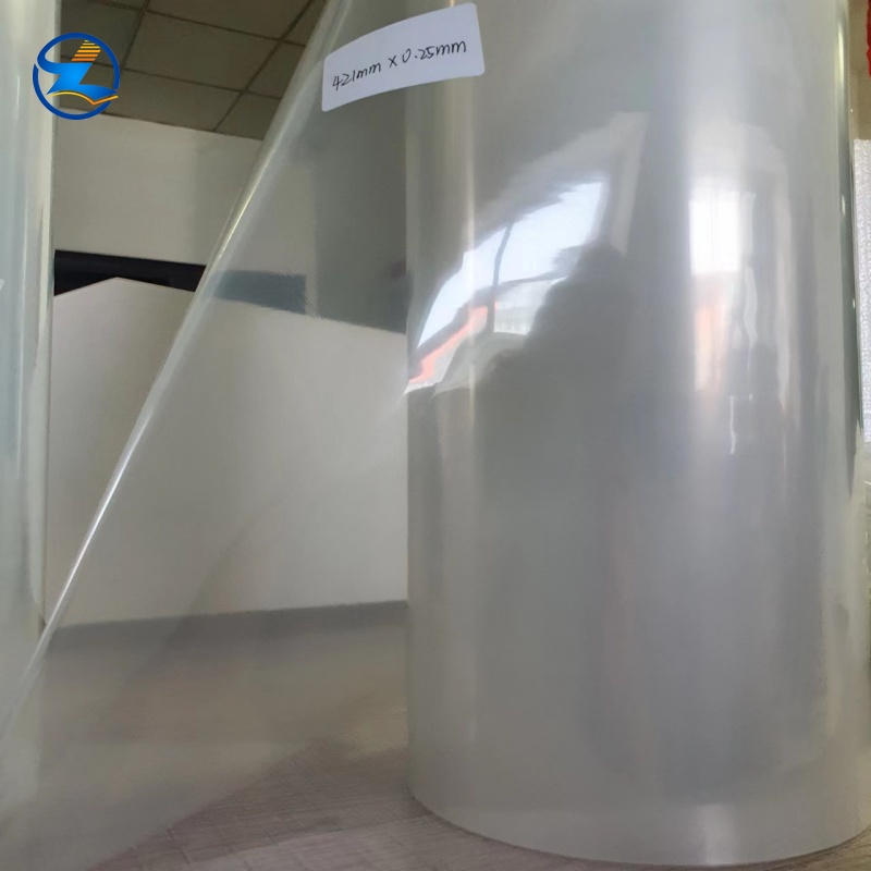 Top film PA/PE Transparent Thermoforming Film (Medium-Barrier)-(1)
