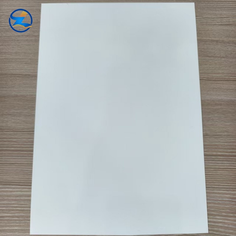 white pvc rigid sheet-0003 Glossy White Pvc Sheet for Event Cards/Credentials