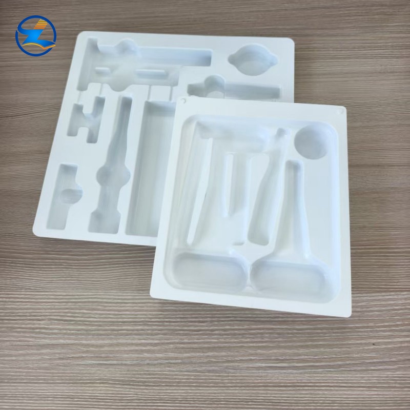 Biodegradable Disposable HIPS Plastic Tray Medical Tray