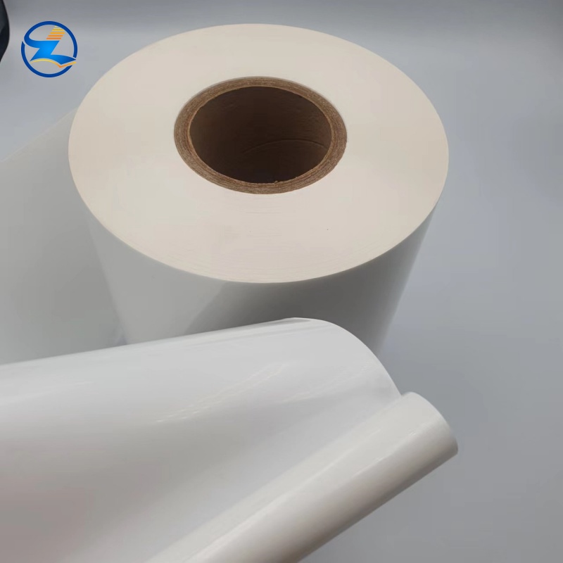 Opaque white PET material lidding film Heat-sealing film