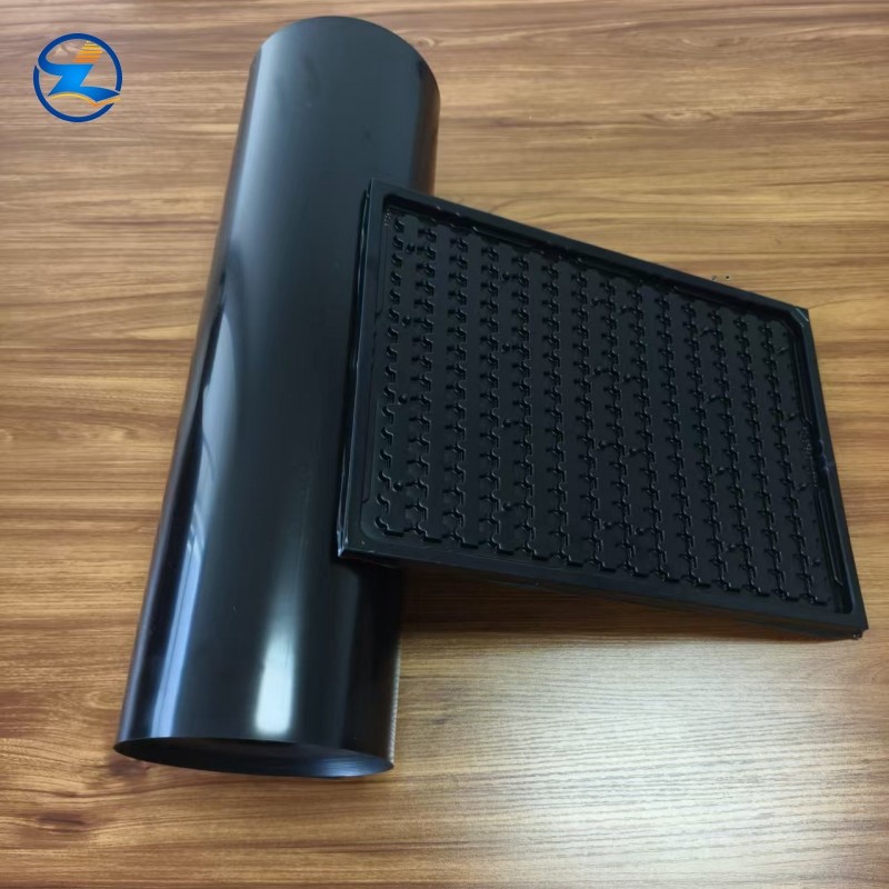HIPS Rigid Film Black-0003 Vacuum Formation PS Rolls Rigid Polystyrene HIPS Sheet