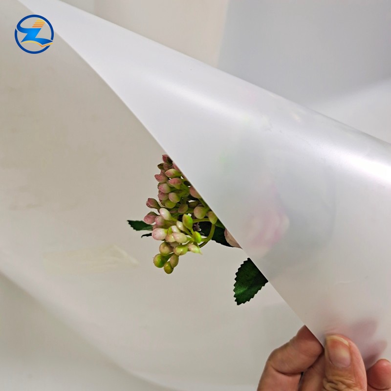 High toughness PS rigid sheet for packing