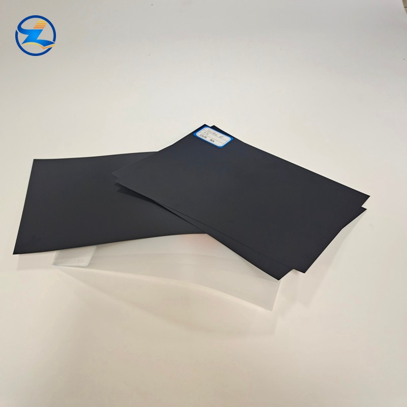 Matte frosted PC rigid card sheet