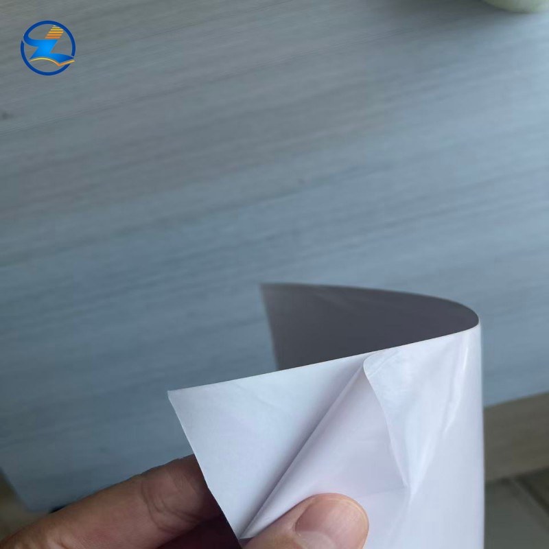 White Self-adhesive PVC film