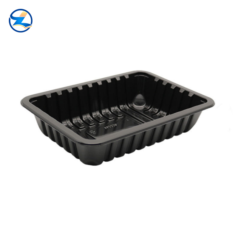PET Thermoformed Food Tray Plastic Container for Salad