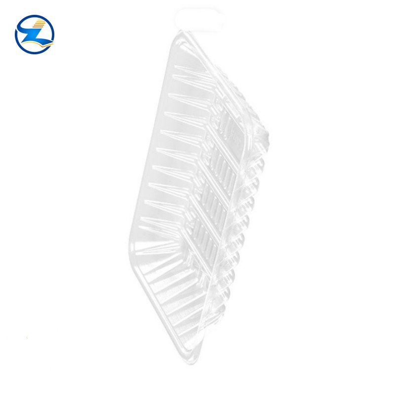 PET Food Tray Food Container-004 Transparent PET/PE Thermoformed Tray