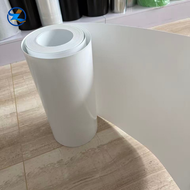 Matte White PS (HIPS) Plastic Sheet