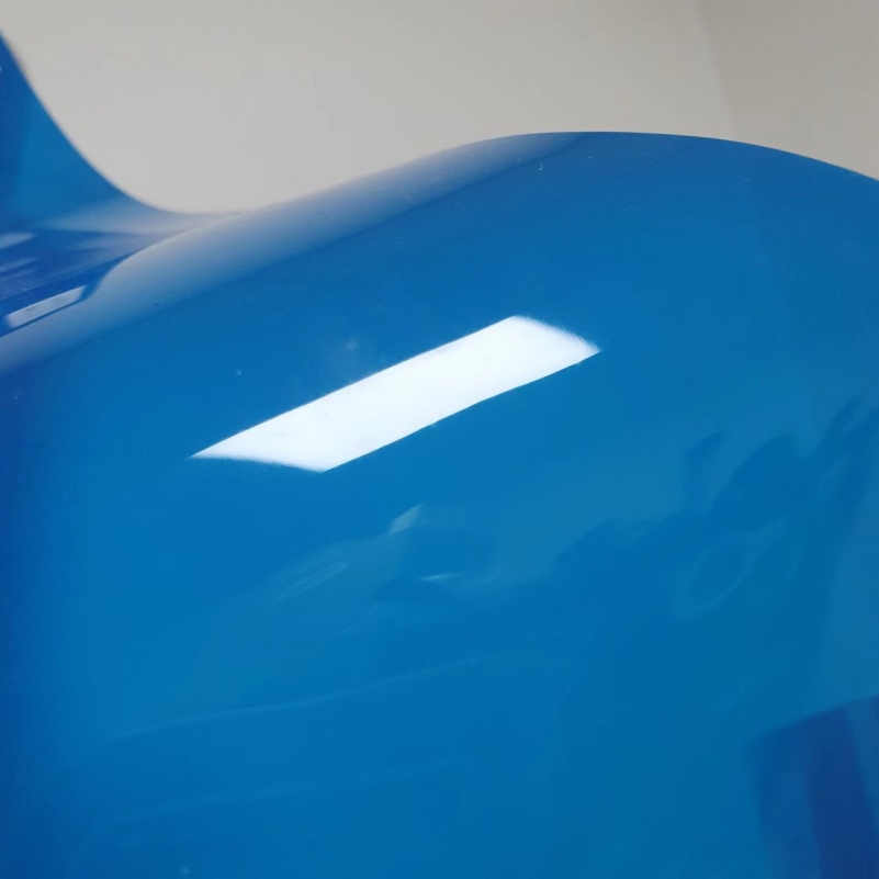 0.4MM blue color rigid pvc film translucent