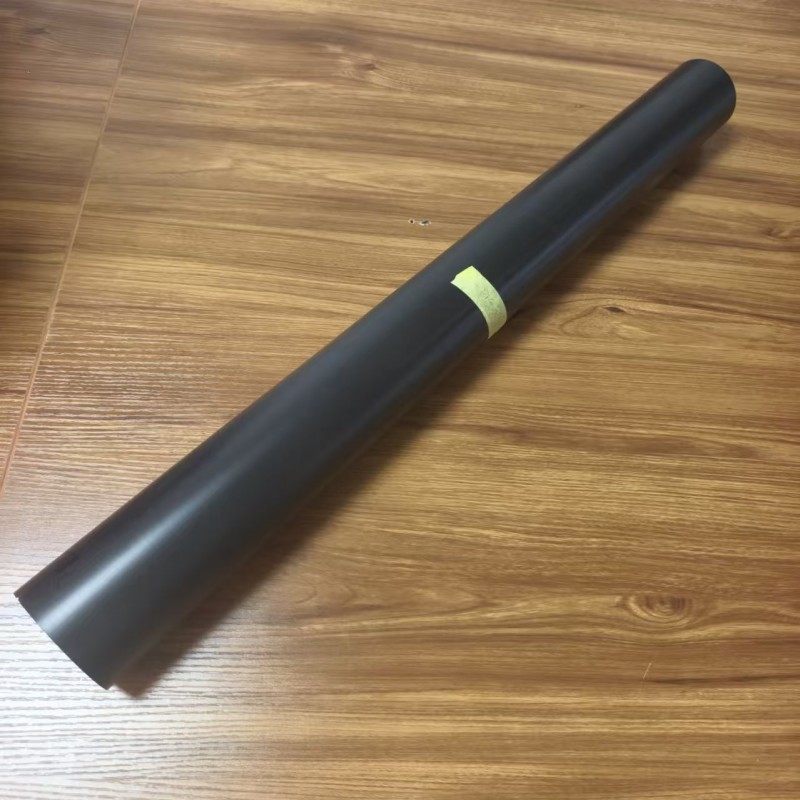 Black PVC Rigid Sheet-003 Black Rigid Plastic PP Thermoforming Sheet Roll