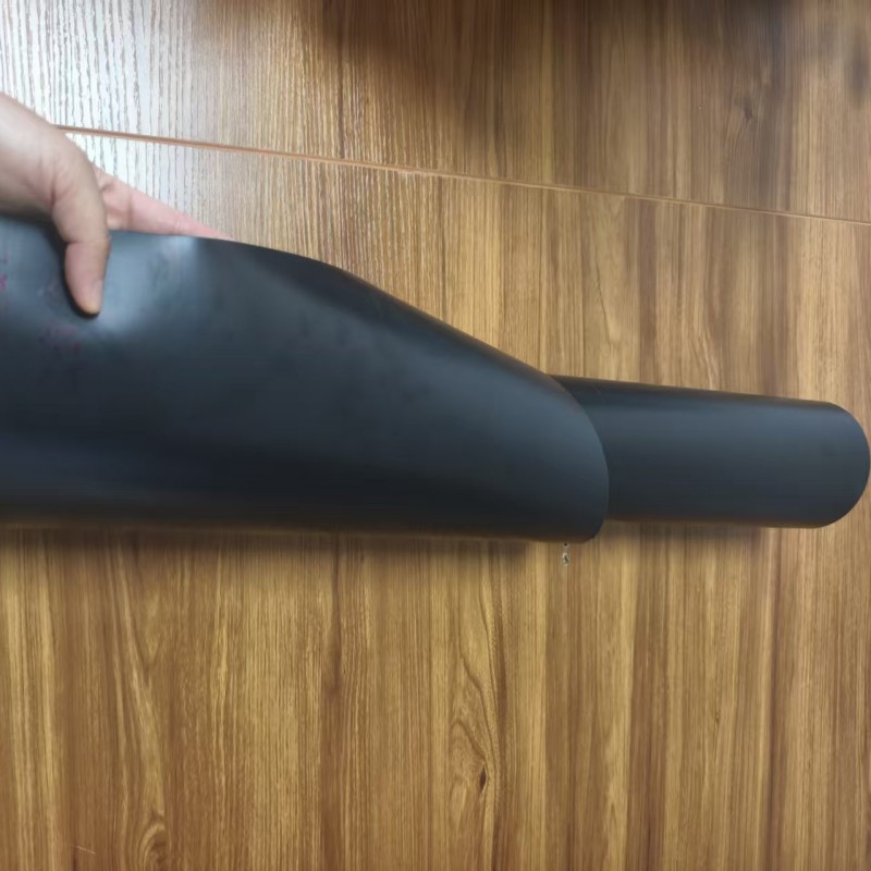 Black Rigid Plastic PP Thermoforming Sheet Roll