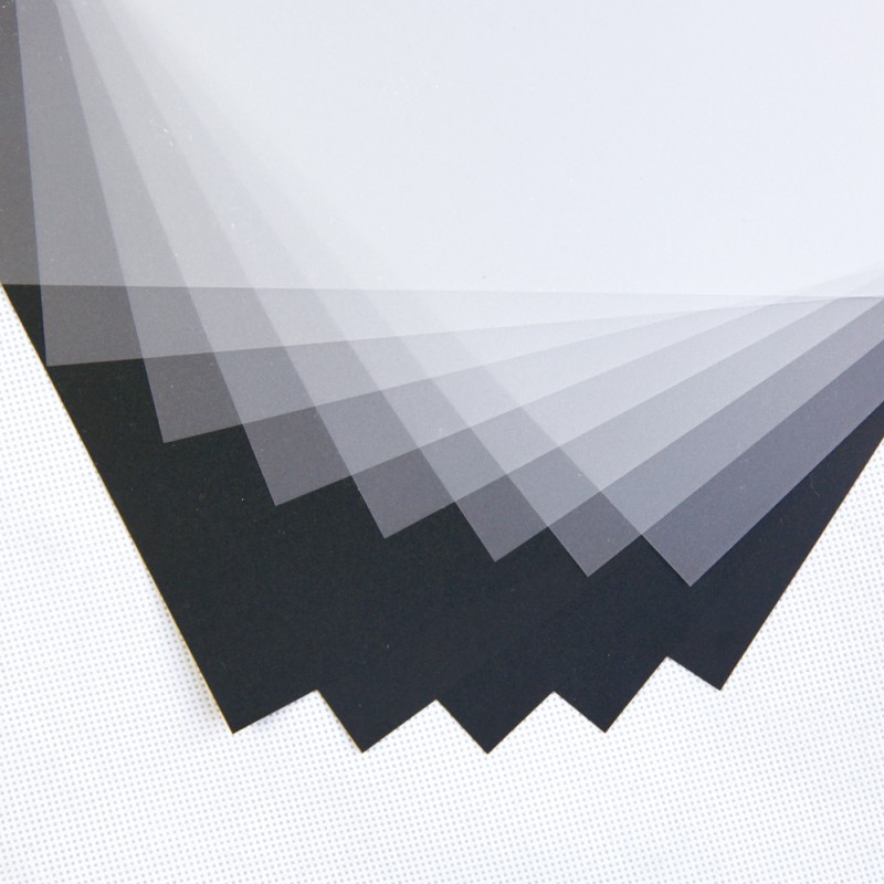Versatile PVC card material Sheet with elective color