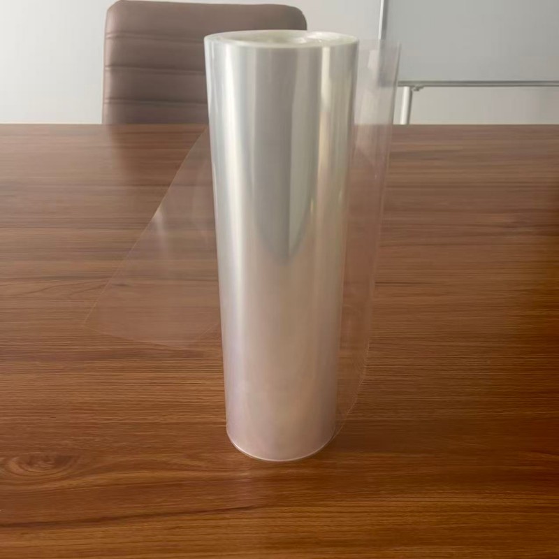 Printable transparent BOPP film with primer