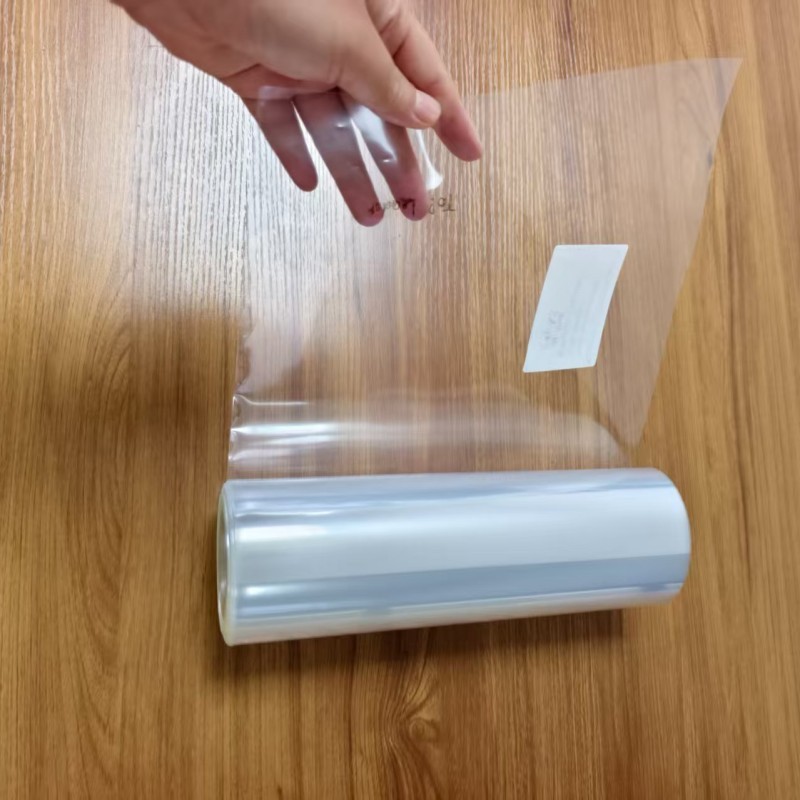 PVC soft film-003 Printing Optimized Clear BOPP Soft Film Jumbo Roll