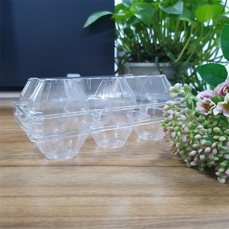 Transparent rigid PET egg tray