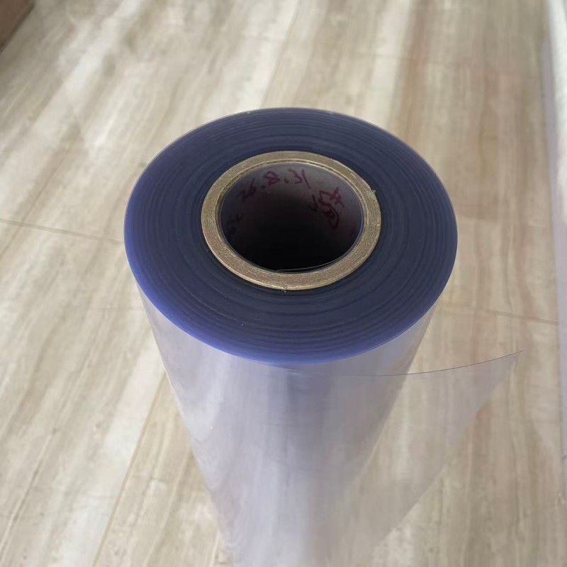 High-transparency PVC sheet for thermally blister packaging