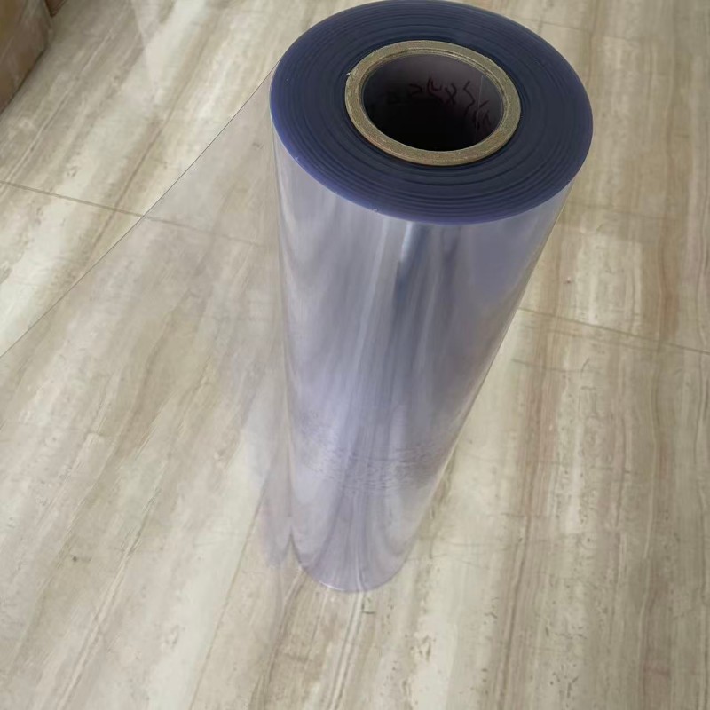 High-transparency PVC sheet for thermally blister packaging