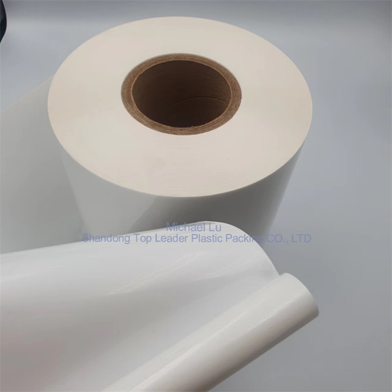 90um opaque white pet material sealing film printing sheet