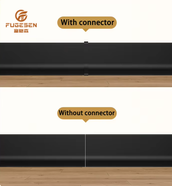 Aluminum alloy skirting board