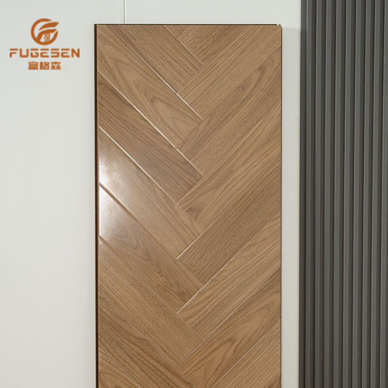 Herringbone laminate