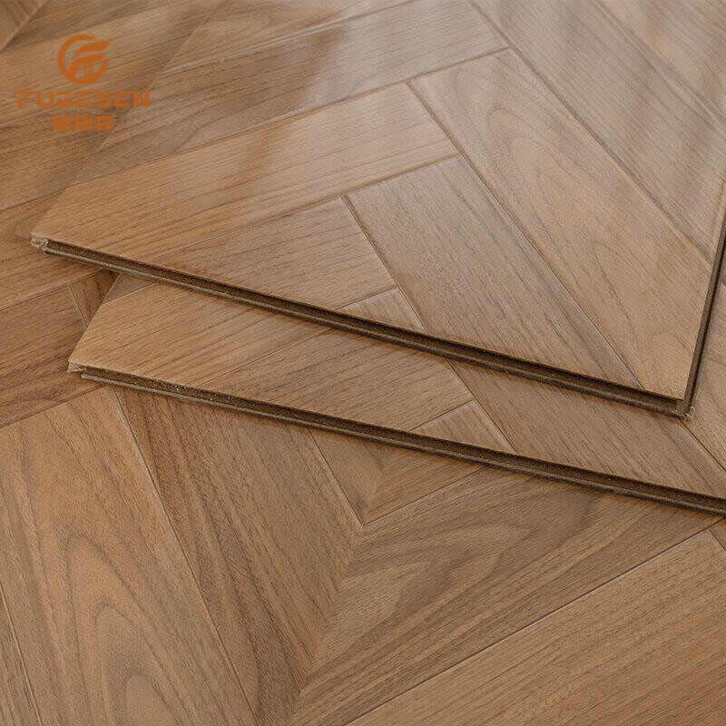 Herringbone laminate