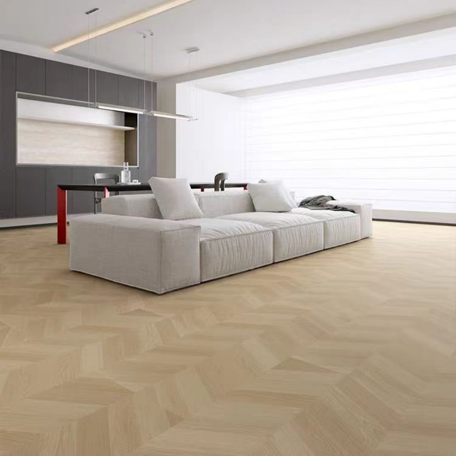 Luxury SPC Fishbone Vinyl Flooring