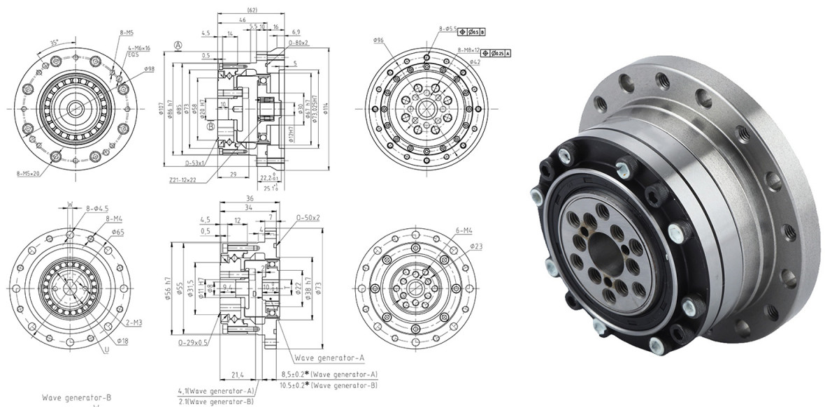 Pourquoi les réducteurs à ondes de déformation Harmonic Drive sont-ils idéaux pour les systèmes d'enregistrement des machines d'impression flexographique ?