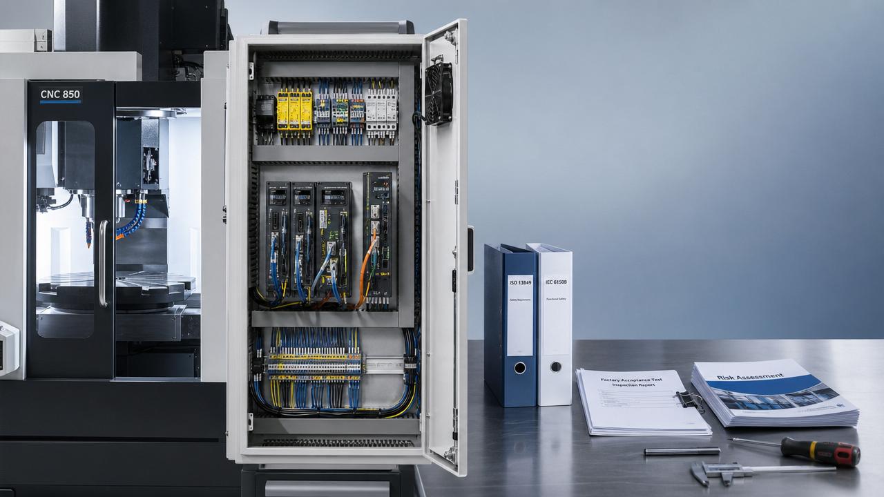 UE EN ISO 13849-1:2026 rend obligatoire la certification PL CNC