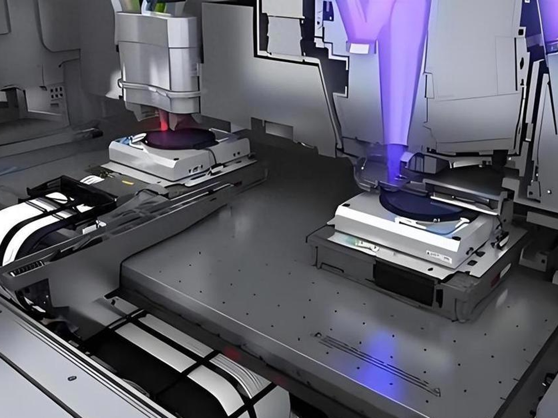 Module à moteur linéaire pour les systèmes de lithographie