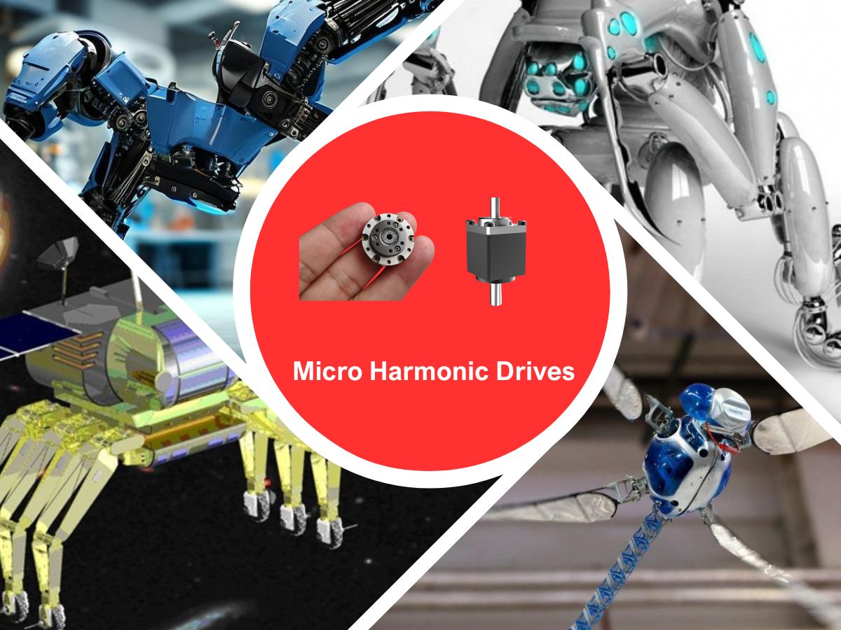 micro harmonic drives for bionic animals