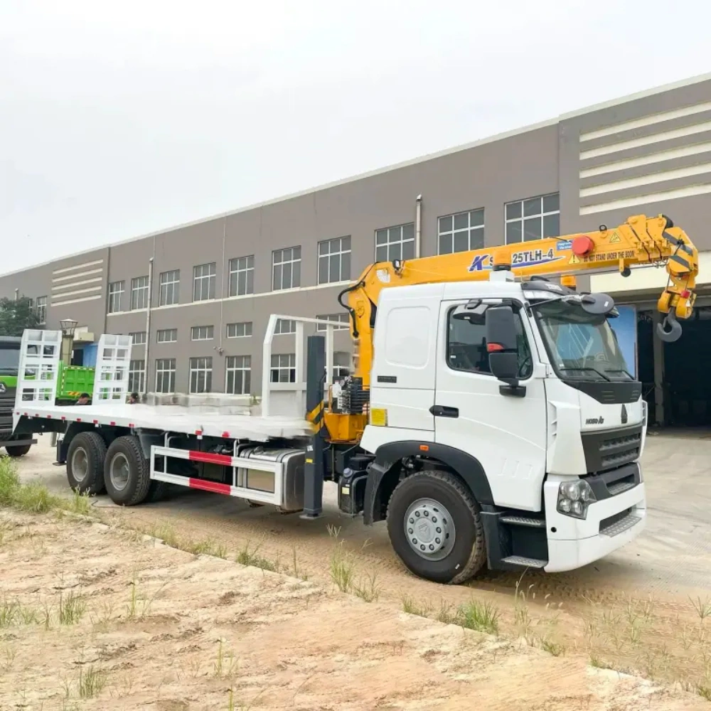 Howo A7 380HP 6×4 Heavy Duty Truck Mounted Crane