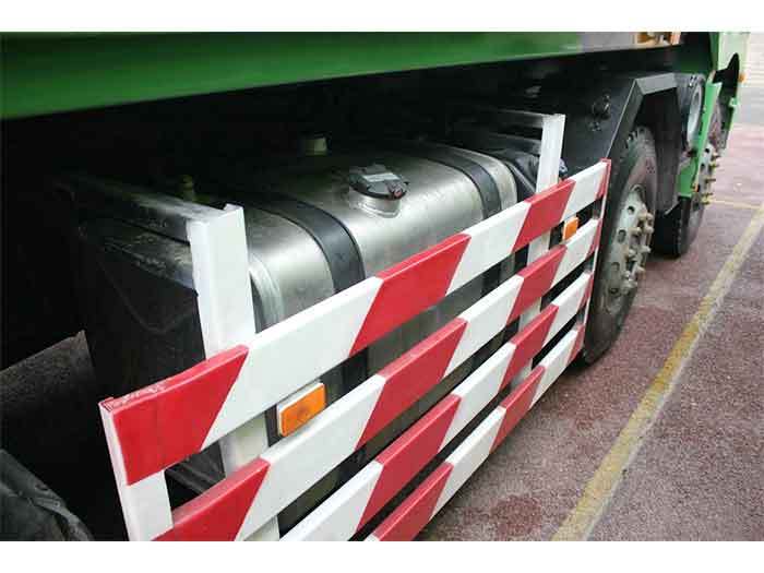 Shacman M3000 8x4 heavy duty dump truck fuel tank detail for long distance and heavy load operation Shacman M3000 8x4 heavy duty dump truck fuel tank detail for long distance and heavy load operation