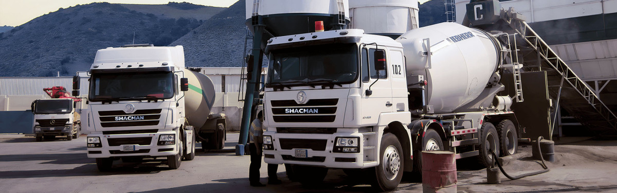 Shacman H3000 6x4 heavy duty concrete mixer truck