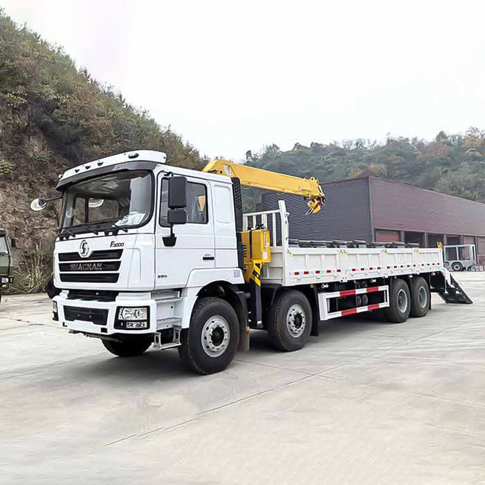 Shacman F3000 8×4 Truck Mounted Crane