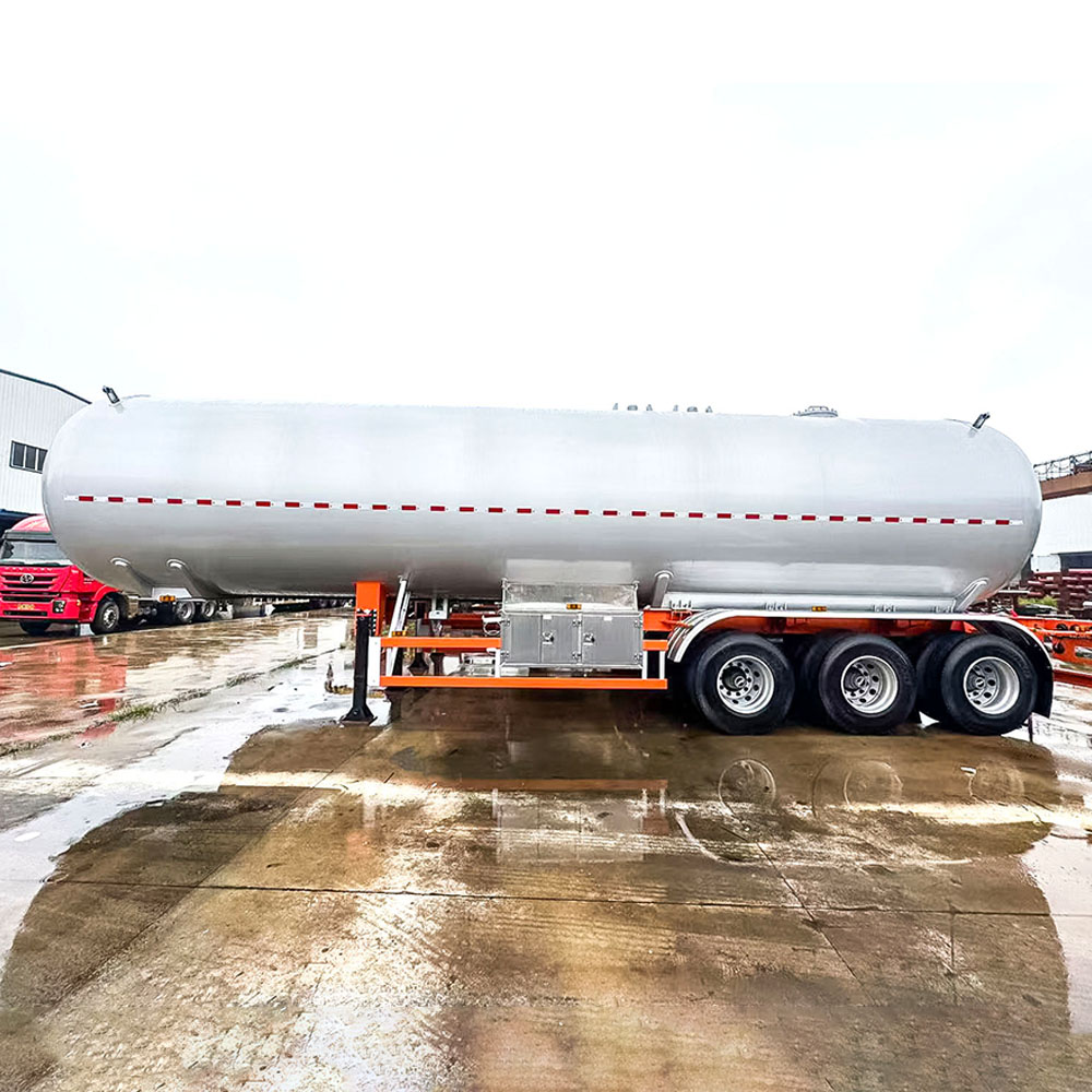 3 Axle 56m³ LPG Transport Tanker Trailer