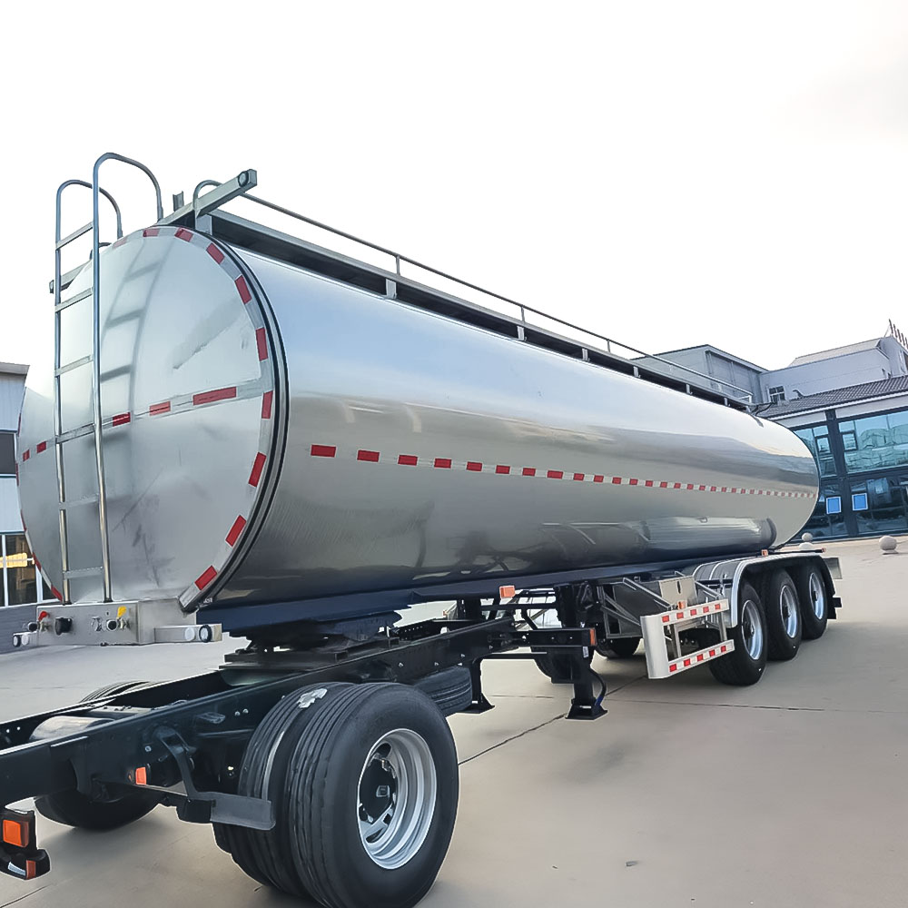 3 Axle Stainless Steel Milk Tanker