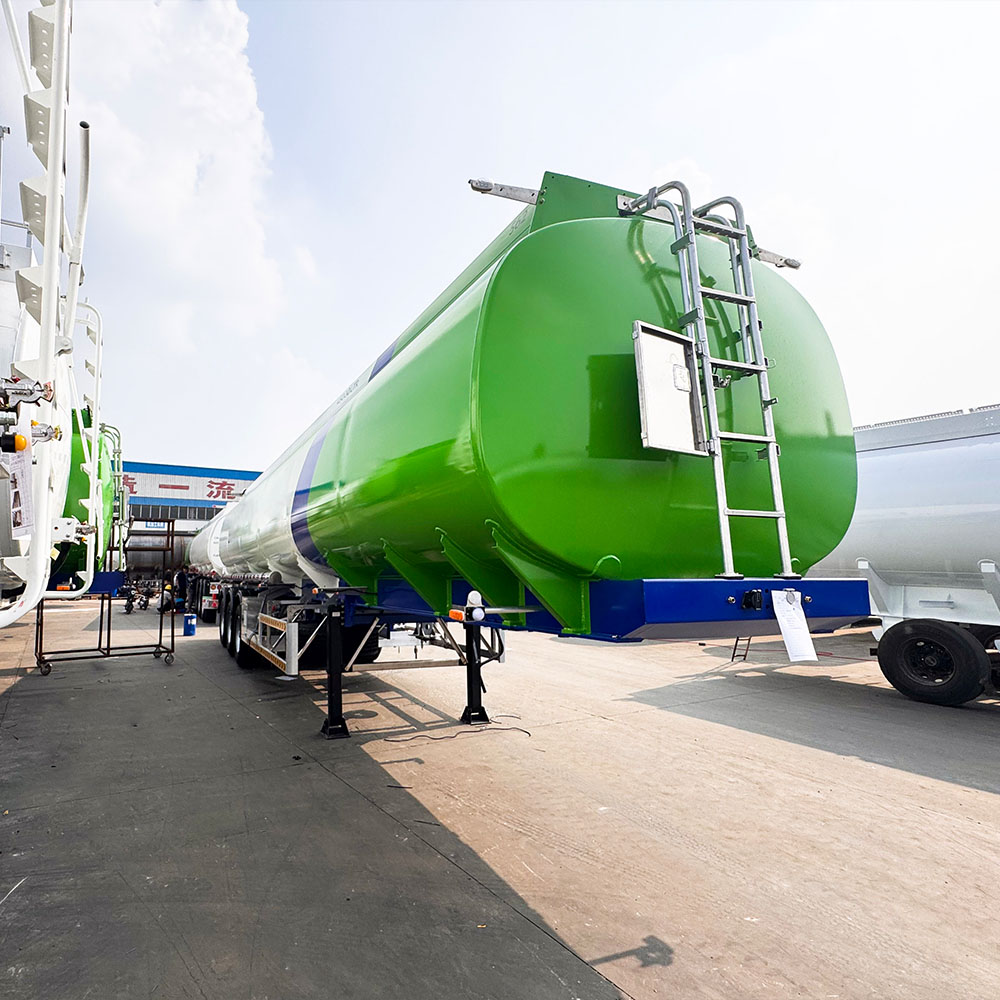ZW Group 3 Axle Aluminum Fuel Tanker Trailer